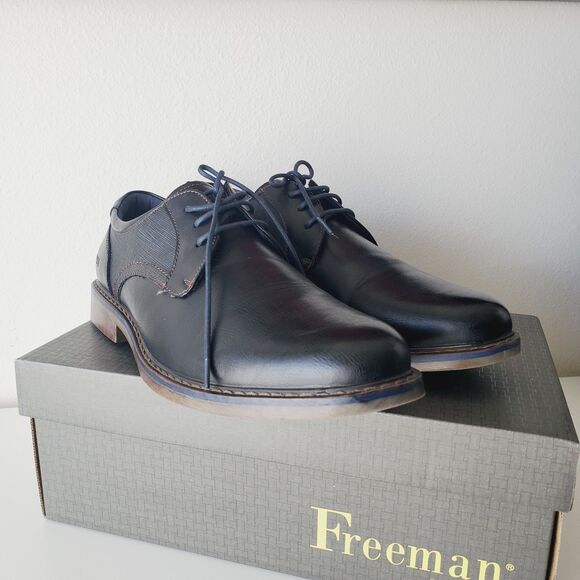 Men\'s Freeman Ronan Dress Oxfords Size 9 EUC main image 12